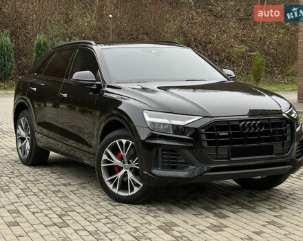 Черный Ауди Q8, объемом двигателя 3 л и пробегом 53 тыс. км за 48500 $, фото 1 на Automoto.ua