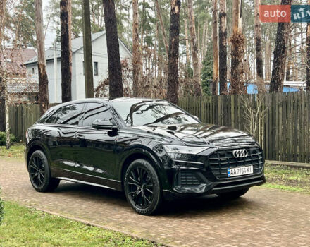 Черный Ауди Q8, объемом двигателя 3 л и пробегом 92 тыс. км за 63900 $, фото 15 на Automoto.ua