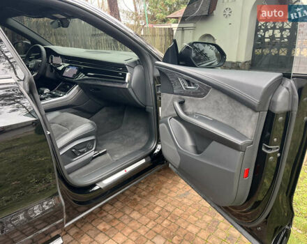 Черный Ауди Q8, объемом двигателя 3 л и пробегом 92 тыс. км за 63900 $, фото 117 на Automoto.ua