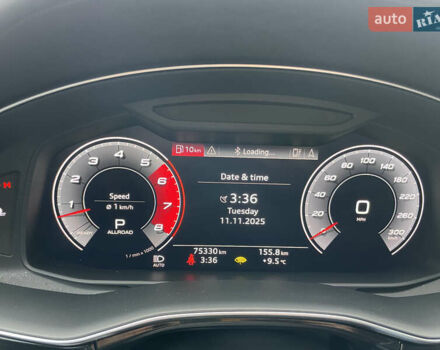 Черный Ауди Q8, объемом двигателя 3 л и пробегом 75 тыс. км за 57000 $, фото 12 на Automoto.ua