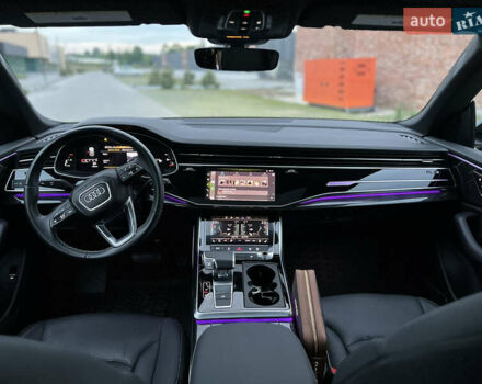 Черный Ауди Q8, объемом двигателя 3 л и пробегом 35 тыс. км за 58499 $, фото 20 на Automoto.ua