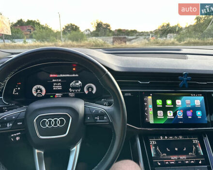 Черный Ауди Q8, объемом двигателя 3 л и пробегом 98 тыс. км за 57000 $, фото 23 на Automoto.ua