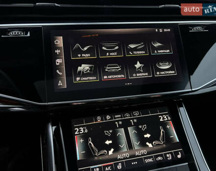 Черный Ауди Q8, объемом двигателя 3 л и пробегом 35 тыс. км за 58499 $, фото 30 на Automoto.ua