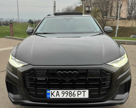 Черный Ауди Q8, объемом двигателя 3 л и пробегом 78 тыс. км за 73333 $, фото 1 на Automoto.ua