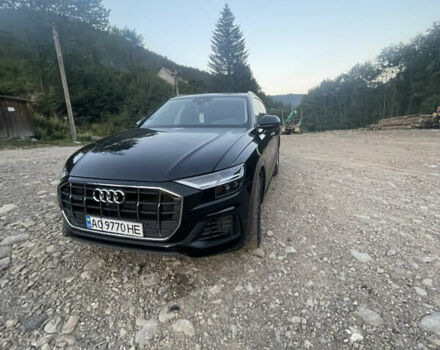 Черный Ауди Q8, объемом двигателя 3 л и пробегом 93 тыс. км за 53000 $, фото 1 на Automoto.ua