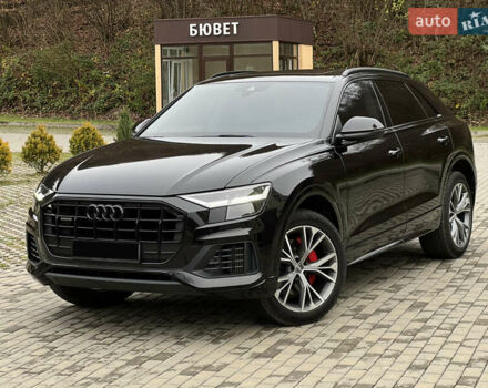 Черный Ауди Q8, объемом двигателя 3 л и пробегом 53 тыс. км за 48500 $, фото 1 на Automoto.ua