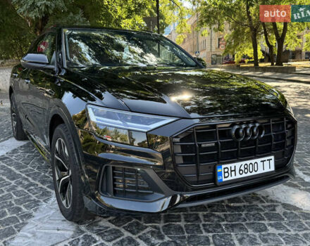 Черный Ауди Q8, объемом двигателя 3 л и пробегом 83 тыс. км за 55900 $, фото 1 на Automoto.ua