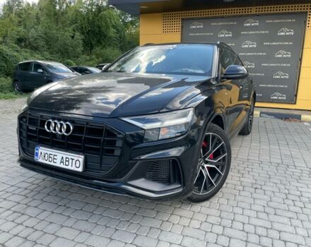 Черный Ауди Q8, объемом двигателя 3 л и пробегом 95 тыс. км за 57400 $, фото 1 на Automoto.ua