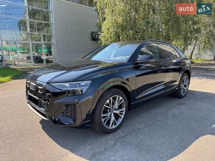 Черный Ауди Q8, объемом двигателя 3 л и пробегом 1 тыс. км за 105900 $, фото 1 на Automoto.ua