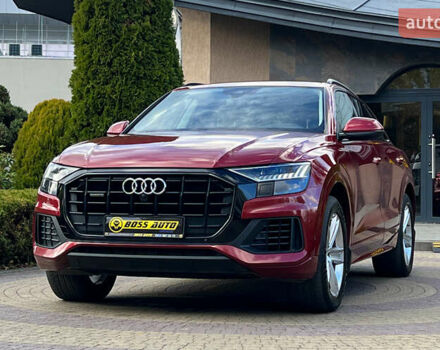 Ауди Q8 2019 в Львове на Automoto.ua Красный Ауди Q8, объемом двигателя 2.97 л и пробегом 121 тыс. км за 47999 $, фото 2 на Automoto.ua