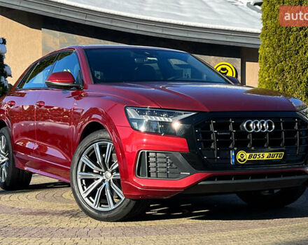 Красный Ауди Q8, объемом двигателя 2.97 л и пробегом 61 тыс. км за 60999 $, фото 1 на Automoto.ua