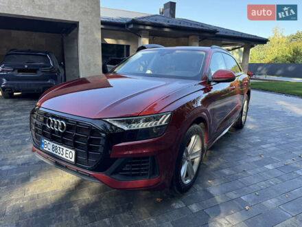 Ауді Q8 2019 у Львові на Automoto.ua Червоний Ауді Q8, об'ємом двигуна 2.97 л та пробігом 121 тис. км за 49000 $, фото 1 на Automoto.ua
