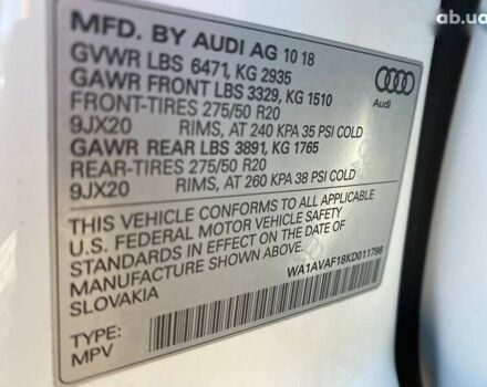 Ауди Q8, объемом двигателя 3 л и пробегом 137 тыс. км за 51000 $, фото 28 на Automoto.ua