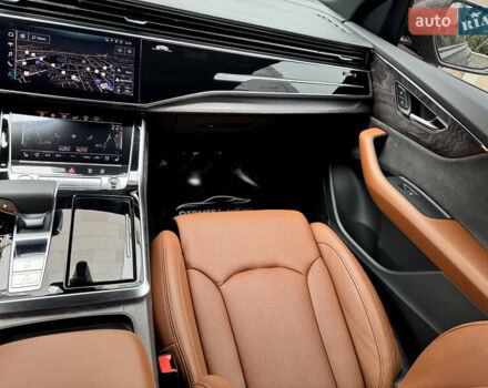 Серый Ауди Q8, объемом двигателя 3 л и пробегом 97 тыс. км за 51900 $, фото 18 на Automoto.ua