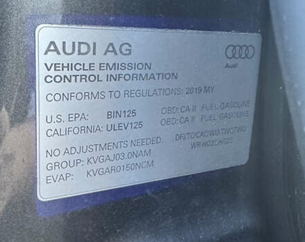 Серый Ауди Q8, объемом двигателя 3 л и пробегом 77 тыс. км за 48900 $, фото 42 на Automoto.ua