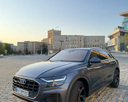 Серый Ауди Q8, объемом двигателя 3 л и пробегом 97 тыс. км за 48500 $, фото 2 на Automoto.ua