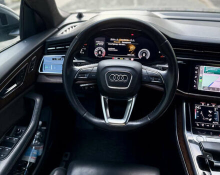 Серый Ауди Q8, объемом двигателя 3 л и пробегом 95 тыс. км за 57000 $, фото 27 на Automoto.ua