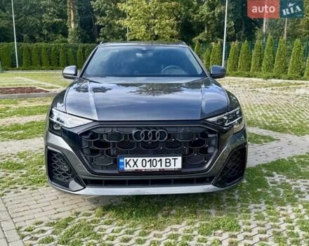 Серый Ауди Q8, объемом двигателя 3 л и пробегом 90 тыс. км за 58000 $, фото 1 на Automoto.ua