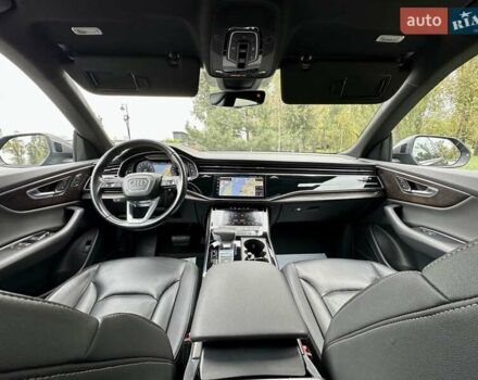 Серый Ауди Q8, объемом двигателя 3 л и пробегом 125 тыс. км за 48999 $, фото 130 на Automoto.ua