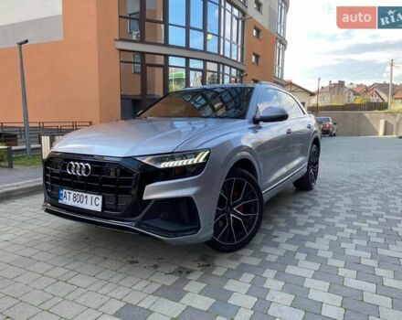 Серый Ауди Q8, объемом двигателя 3 л и пробегом 61 тыс. км за 63000 $, фото 2 на Automoto.ua