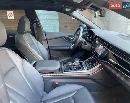 Серый Ауди Q8, объемом двигателя 3 л и пробегом 61 тыс. км за 63000 $, фото 100 на Automoto.ua