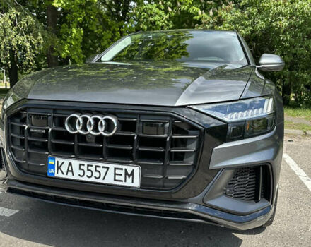 Серый Ауди Q8, объемом двигателя 3 л и пробегом 17 тыс. км за 59900 $, фото 10 на Automoto.ua