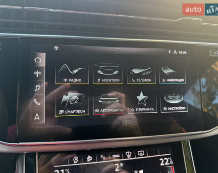 Серый Ауди Q8, объемом двигателя 3 л и пробегом 90 тыс. км за 68500 $, фото 92 на Automoto.ua