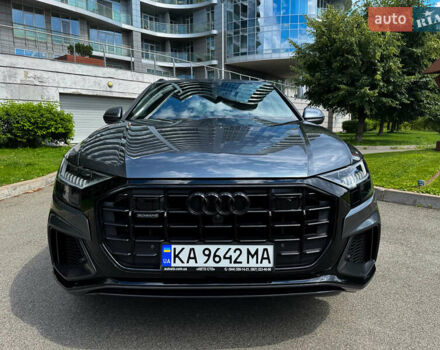 Серый Ауди Q8, объемом двигателя 3 л и пробегом 57 тыс. км за 62900 $, фото 8 на Automoto.ua