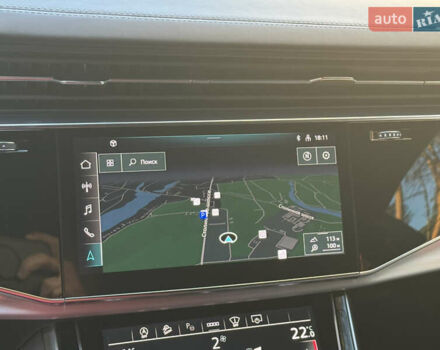 Серый Ауди Q8, объемом двигателя 3 л и пробегом 90 тыс. км за 68500 $, фото 84 на Automoto.ua