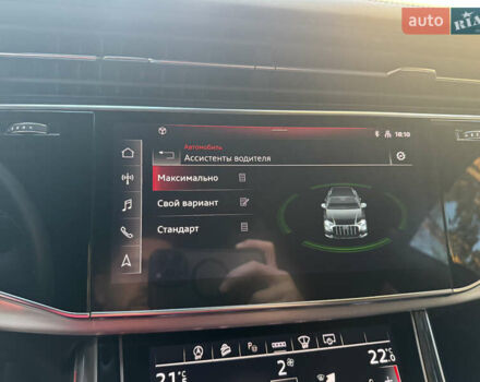 Серый Ауди Q8, объемом двигателя 3 л и пробегом 90 тыс. км за 68500 $, фото 87 на Automoto.ua