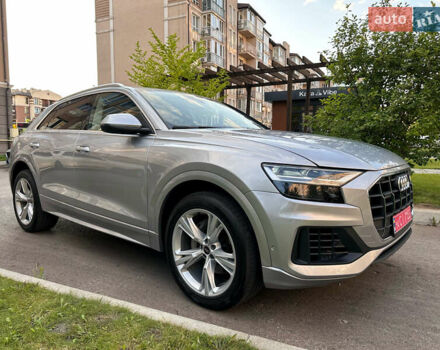 Серый Ауди Q8, объемом двигателя 3 л и пробегом 40 тыс. км за 56750 $, фото 30 на Automoto.ua
