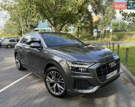 Серый Ауди Q8, объемом двигателя 2.97 л и пробегом 28 тыс. км за 84999 $, фото 1 на Automoto.ua