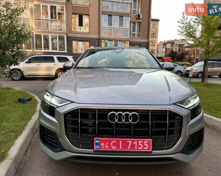 Серый Ауди Q8, объемом двигателя 3 л и пробегом 40 тыс. км за 56750 $, фото 43 на Automoto.ua