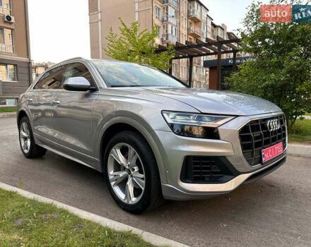 Серый Ауди Q8, объемом двигателя 3 л и пробегом 40 тыс. км за 56750 $, фото 7 на Automoto.ua