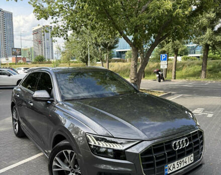 Серый Ауди Q8, объемом двигателя 2.97 л и пробегом 28 тыс. км за 84999 $, фото 7 на Automoto.ua