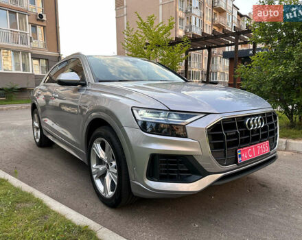Серый Ауди Q8, объемом двигателя 3 л и пробегом 40 тыс. км за 56750 $, фото 35 на Automoto.ua
