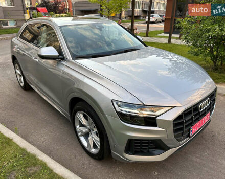 Серый Ауди Q8, объемом двигателя 3 л и пробегом 40 тыс. км за 56750 $, фото 33 на Automoto.ua