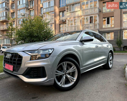 Серый Ауди Q8, объемом двигателя 3 л и пробегом 40 тыс. км за 56750 $, фото 42 на Automoto.ua