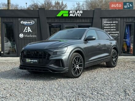 Серый Ауди Q8, объемом двигателя 3 л и пробегом 85 тыс. км за 53000 $, фото 1 на Automoto.ua