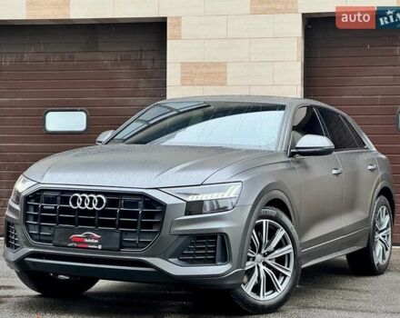 Серый Ауди Q8, объемом двигателя 3 л и пробегом 97 тыс. км за 51900 $, фото 1 на Automoto.ua