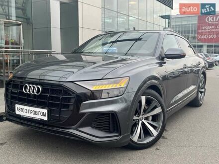 Сірий Ауді Q8, об'ємом двигуна 2.97 л та пробігом 77 тис. км за 64838 $, фото 1 на Automoto.ua