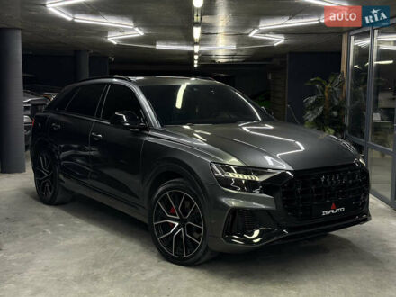 Серый Ауди Q8, объемом двигателя 3 л и пробегом 84 тыс. км за 53000 $, фото 1 на Automoto.ua