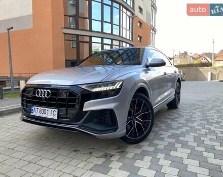 Серый Ауди Q8, объемом двигателя 3 л и пробегом 61 тыс. км за 63000 $, фото 1 на Automoto.ua