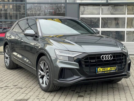 Ауді Q8 2020 у Івано-Франківську на Automoto.ua Сірий Ауді Q8, об'ємом двигуна 3 л та пробігом 92 тис. км за 73000 $, фото 1 на Automoto.ua