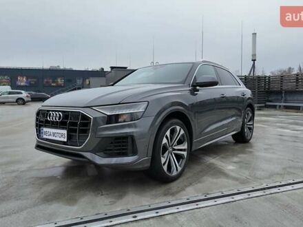 Сірий Ауді Q8, об'ємом двигуна 3 л та пробігом 59 тис. км за 64990 $, фото 1 на Automoto.ua