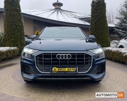 Синий Ауди Q8, объемом двигателя 3 л и пробегом 127 тыс. км за 58999 $, фото 1 на Automoto.ua