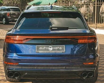 Синий Ауди Q8, объемом двигателя 3 л и пробегом 126 тыс. км за 55000 $, фото 4 на Automoto.ua