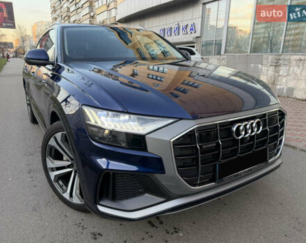 Синий Ауди Q8, объемом двигателя 2.97 л и пробегом 107 тыс. км за 59800 $, фото 1 на Automoto.ua