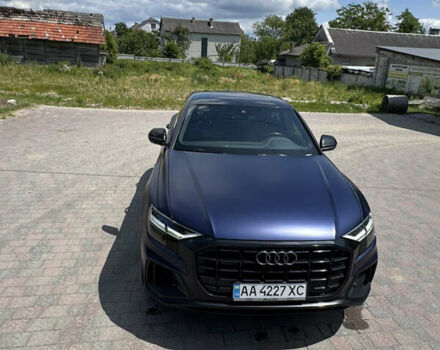 Синий Ауди Q8, объемом двигателя 2.97 л и пробегом 107 тыс. км за 52000 $, фото 1 на Automoto.ua