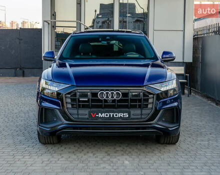 Синий Ауди Q8, объемом двигателя 3 л и пробегом 210 тыс. км за 49990 $, фото 4 на Automoto.ua